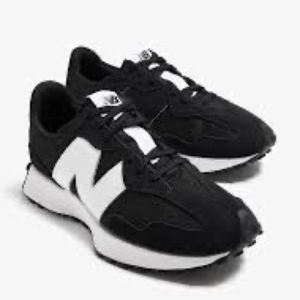 New balance shoes 327 sneakers man black size 12